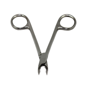 LIV NAIL CLIPPER 110MM CONCAVE EDGE SMOOTH HANDLE S/S EA