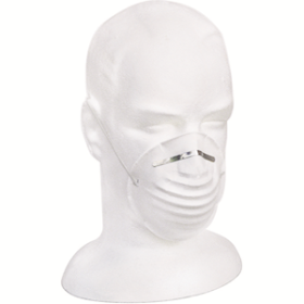 LIV ROUND DUST MASK NON THERAPEUTIC USE ELAS HEADBAND 50/BX