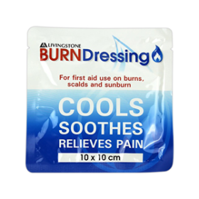 LIVINGSTONE STERILE BURN DRESSING, 10 X 10CM, 10/BOX 160/CTN