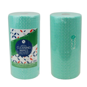 SOFEEL MCRFBR HD CLEANING WIPES 30CM HACCP GREEN 6 ROLLS/CTN