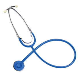 LIV NURSE STETH SINGLEHEAD BLUE TUBE W/BLUE CHESTPIECE EACH