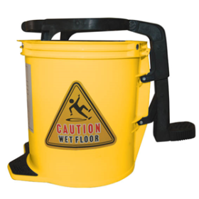 LIVINGSTONE MOP WRINGER BUCKET, WIDE MOUTH, 16L, YELLOW EACH