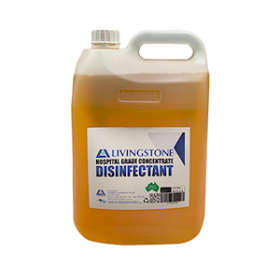 LIV DISINFECTANT, 5L BOTTLE, HOSPITAL GRADE, LEMON SCENT, EA