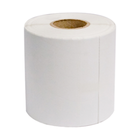 LIV THERMAL PAPER LABELS 100 X 150MM PERF BIO WHITE 350/ROLL