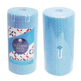 SOFEEL MCRFBR HD CLEANING WIPES, 30CM HACCP BLUE 6 ROLLS/CTN