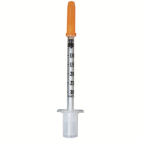 BD ULTRAFINE INSULINSYRINGE 0.3ML W/ NDL 31GX0.32 IN 100/BX