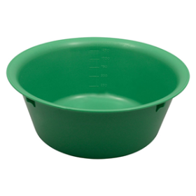 LIV BOWL BASIN 1500ML 210X80MM AUTOCLAVABLE PLASTIC GREEN EA