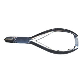 LIV NAIL CLIPPER 140MM CONCAVE EDGE DOUBLE SPRING S/S EA