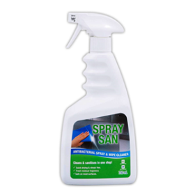 LIVINGSTONE SPRAY N WIPE, ANTIBACTERIAL, 750ML W/SPRAYER
