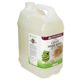 LIV LIQUID HAND WASH SOAP PEARL 5L BOTTLE ALOE VERA HACCP EA