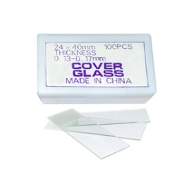 LIV COVER SLIP NO. 1 24X40MM GLASS 100/PK AUSTRALIA