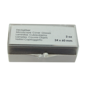 COVER SLIP NO.1 24X60MM GLASS 2 OUNCE/PK 108 PIECES