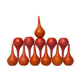 LIVINGSTONE RUBBER EAR SYRINGE SUCTION BULB 30ML O 12PCS/BOX