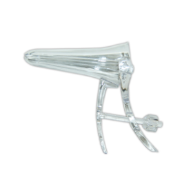 UNI VAGINAL SPECULUM DUCKBLL CUSCO SCRW STRL CLR LRG 140/CTN