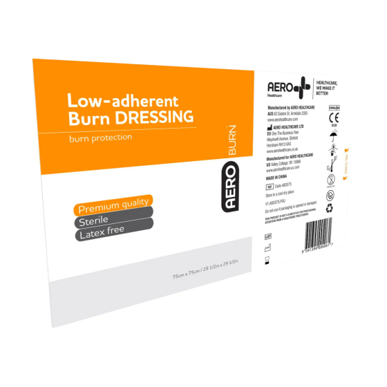 Burns Treatment Aeroburn Low Adherent Burn Sheet